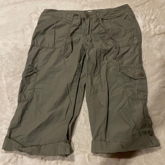 so y2k army green boy shorts - Picture 1 of 3
